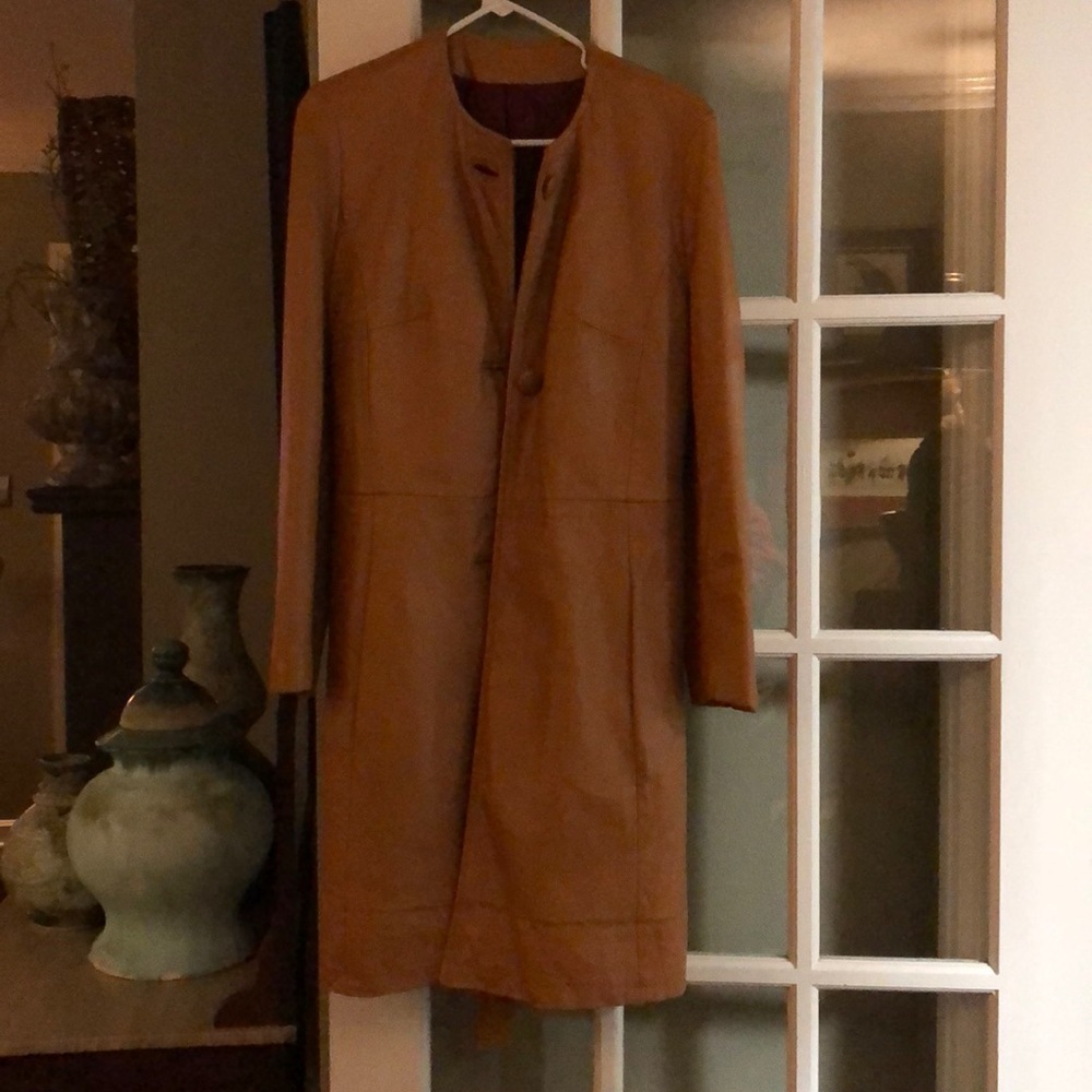 Vintage leather coat